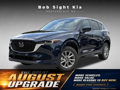 Deep Crystal Blue Mica 2025 Mazda CX-5 2.5 S Select Package
