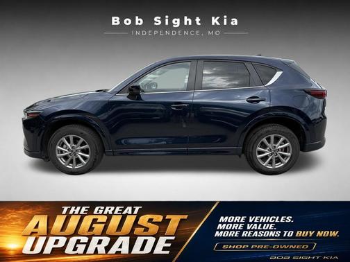 Deep Crystal Blue Mica 2025 Mazda CX-5 2.5 S Select Package