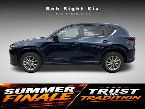 Deep Crystal Blue Mica 2025 Mazda CX-5 2.5 S Select Package