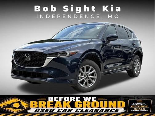 Deep Crystal Blue Mica 2025 Mazda CX-5 2.5 S Select Package