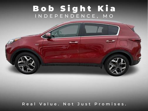 Hyper Red 2021 Kia Sportage EX
