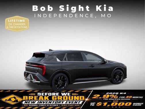 Interstellar Gray 2027 Kia K4 GT-Line Turbo