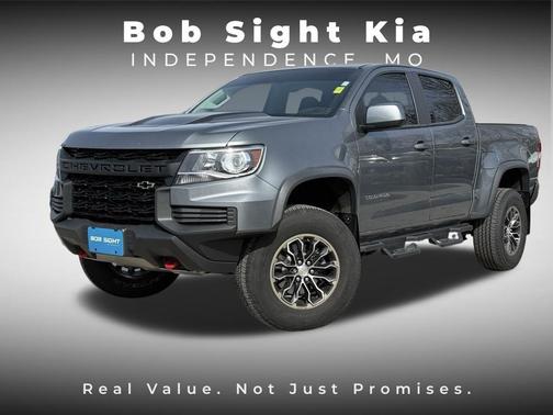 Satin Steel Metallic 2022 Chevrolet Colorado ZR2 Truck