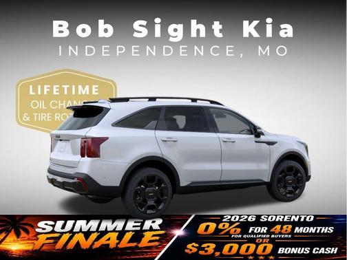 Glacial White Pearl 2026 Kia Sorento SX