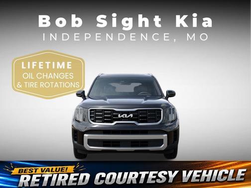 Ebony Black 2025 Kia Telluride S