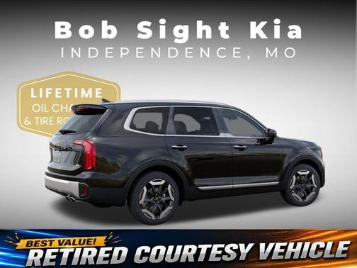 Ebony Black 2025 Kia Telluride S