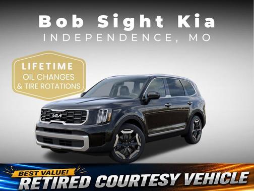 Ebony Black 2025 Kia Telluride S