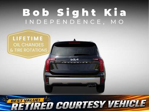 Ebony Black 2025 Kia Telluride S