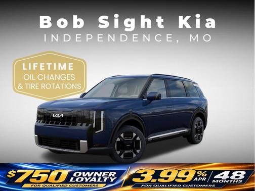 Midnight Lake Blue 2027 Kia Telluride Hybrid EX