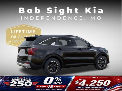 Ebony Black 2026 Kia Sorento S