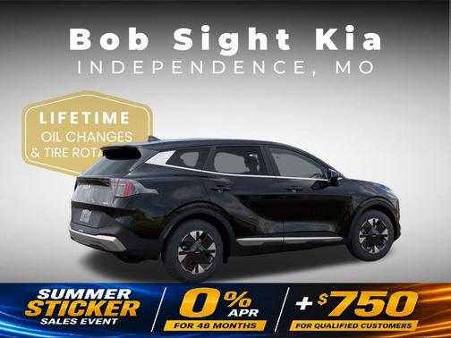 Fusion Black 2026 Kia Sportage Hybrid LX