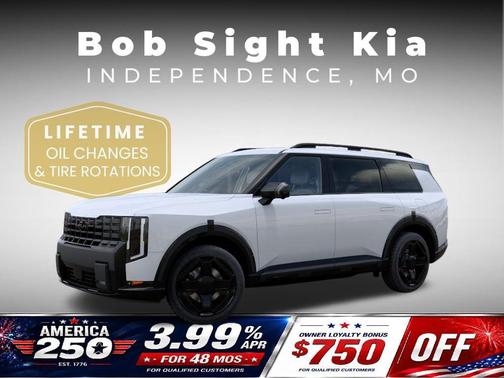 Glacial White Pearl 2027 Kia Telluride Hybrid X-Line SX