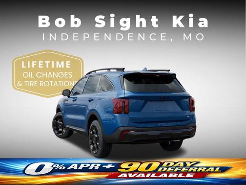 Mineral Blue 2026 Kia Sorento Hybrid SX Prestige