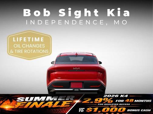 Currant Red 2026 Kia K4 EX