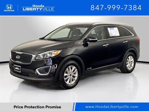 Ebony Black 2016 Kia Sorento LX