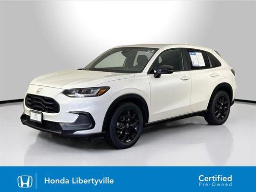 Platinum White Pearl 2024 Honda HR-V Sport