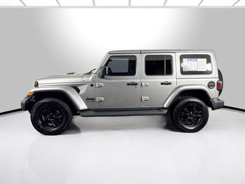 Billet Silver Metallic Clearcoat 2020 Jeep Wrangler Unlimited Sahara