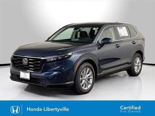 Blue 2024 Honda CR-V EX AWD
