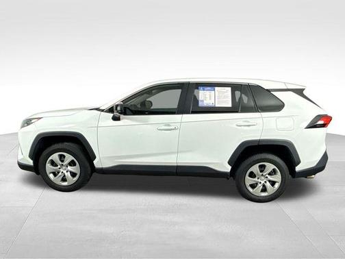 White 2022 Toyota RAV4 LE