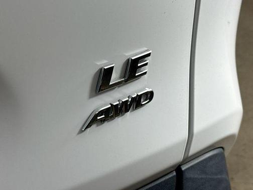 White 2022 Toyota RAV4 LE