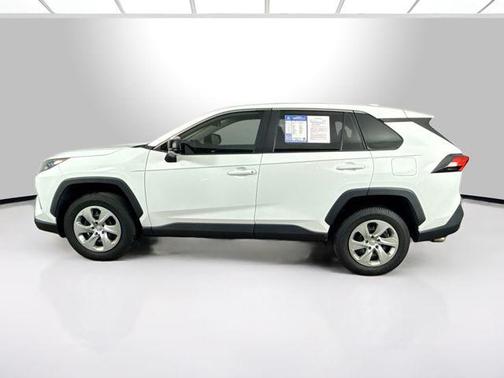 White 2022 Toyota RAV4 LE