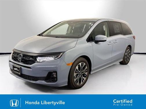 Grey 2025 Honda Odyssey Elite