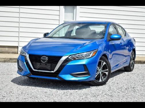 Blue 2023 Nissan Sentra SV
