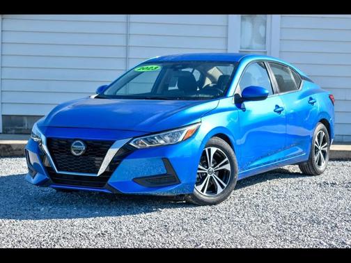 Blue 2023 Nissan Sentra SV