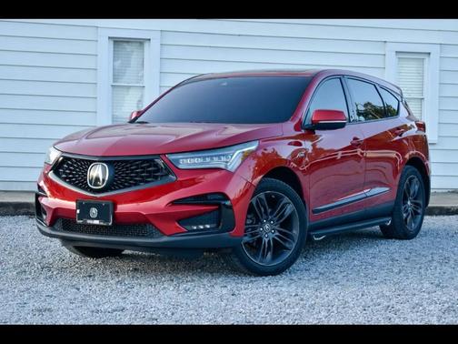 Red 2019 Acura RDX A-Spec