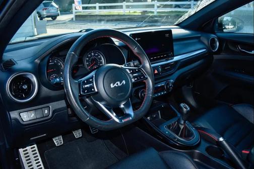 Gray 2022 Kia Forte GT