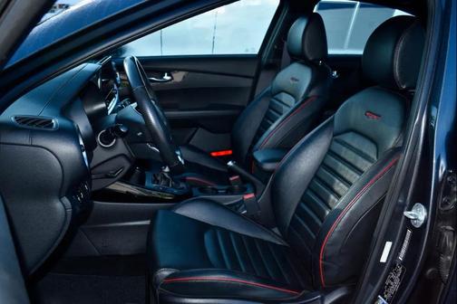 Gray 2022 Kia Forte GT