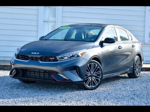 Gray 2022 Kia Forte GT