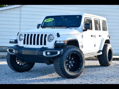 White 2018 Jeep Wrangler Unlimited Sahara