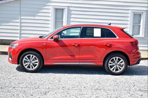 Red 2025 Audi Q3 Premium 45 TFSI S line quattro Tiptronic