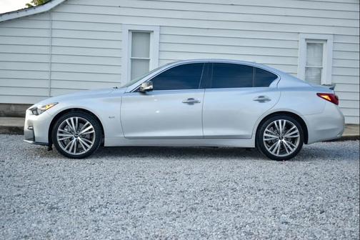 Silver 2018 INFINITI Q50 3.0t Sport