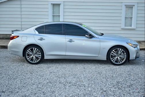 Silver 2018 INFINITI Q50 3.0t Sport