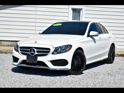 White 2015 Mercedes-Benz C-Class C 300 4MATIC Sport