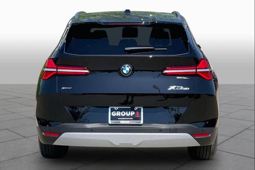 Black Sapphire Metallic 2026 BMW X3 30 xDrive