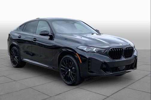 Black Sapphire Metallic 2026 BMW X6 xDrive40i