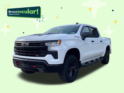 Summit White 2024 Chevrolet Silverado 1500 LT Trail Boss Truck