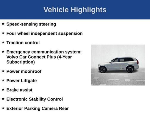 White 2026 Volvo XC90 B6 Ultra 7-Seater
