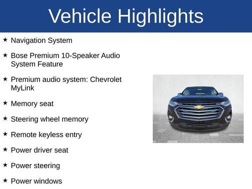 2020 Chevrolet Traverse High Country