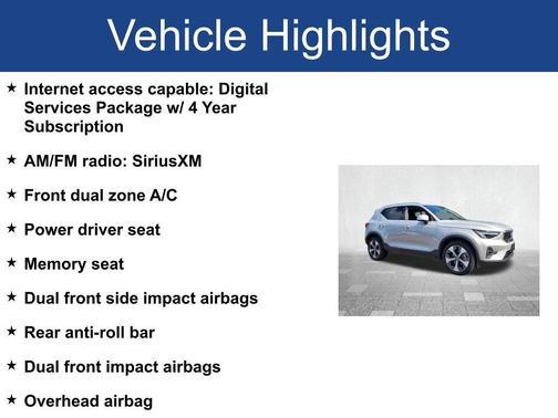 2025 Volvo XC40 B5 Plus Bright Theme