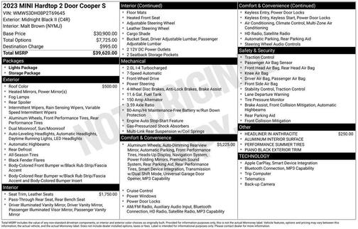 2023 MINI Hardtop Cooper S