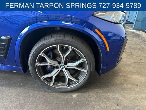 Blue 2025 BMW X5 M60i