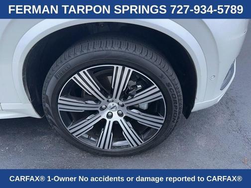 White 2023 Volvo XC90 B6 Ultimate 7-Seater