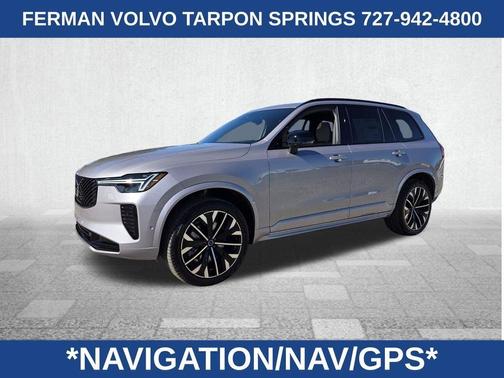 Silver 2026 Volvo XC90 B6 Ultra Dark Theme 7-Seater