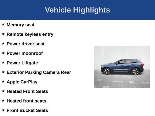 2025 Volvo XC60 Plug-In Hybrid T8 Plus