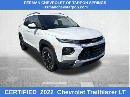 White 2022 Chevrolet Trailblazer LT