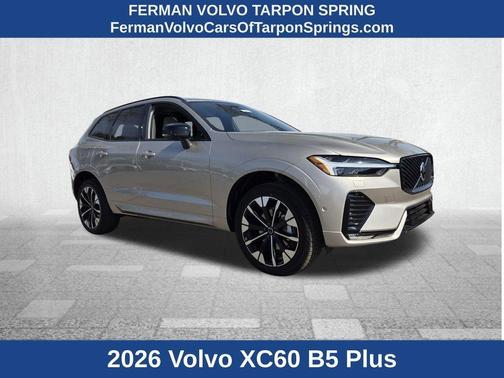 Gray 2026 Volvo XC60 B5 Plus